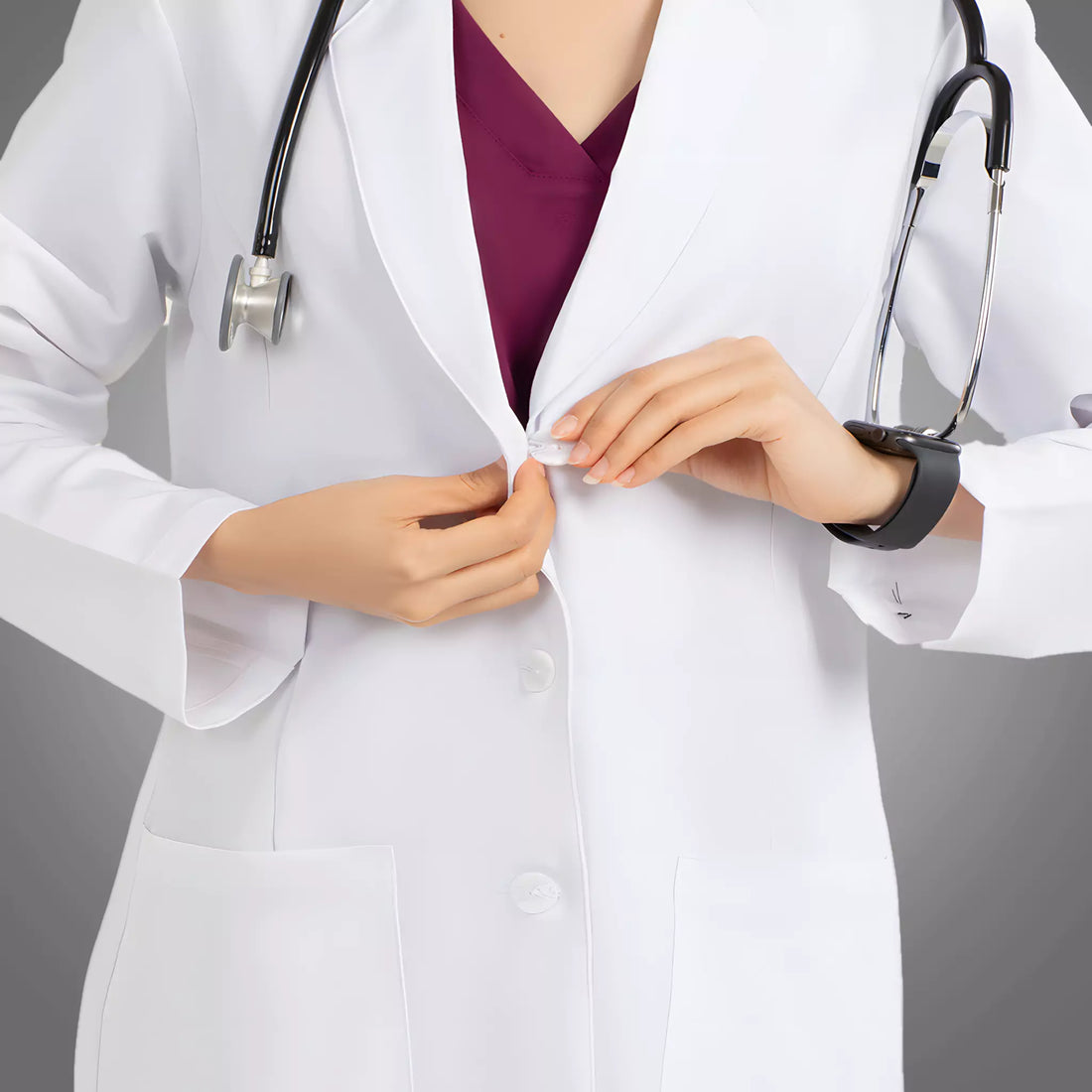 Greys Anatomy Signature 35" Womens Lab coat 2402 - scrubn