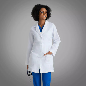 Greys Anatomy 34" Womens 3PKTWomens Lab coat 4481 - scrubn