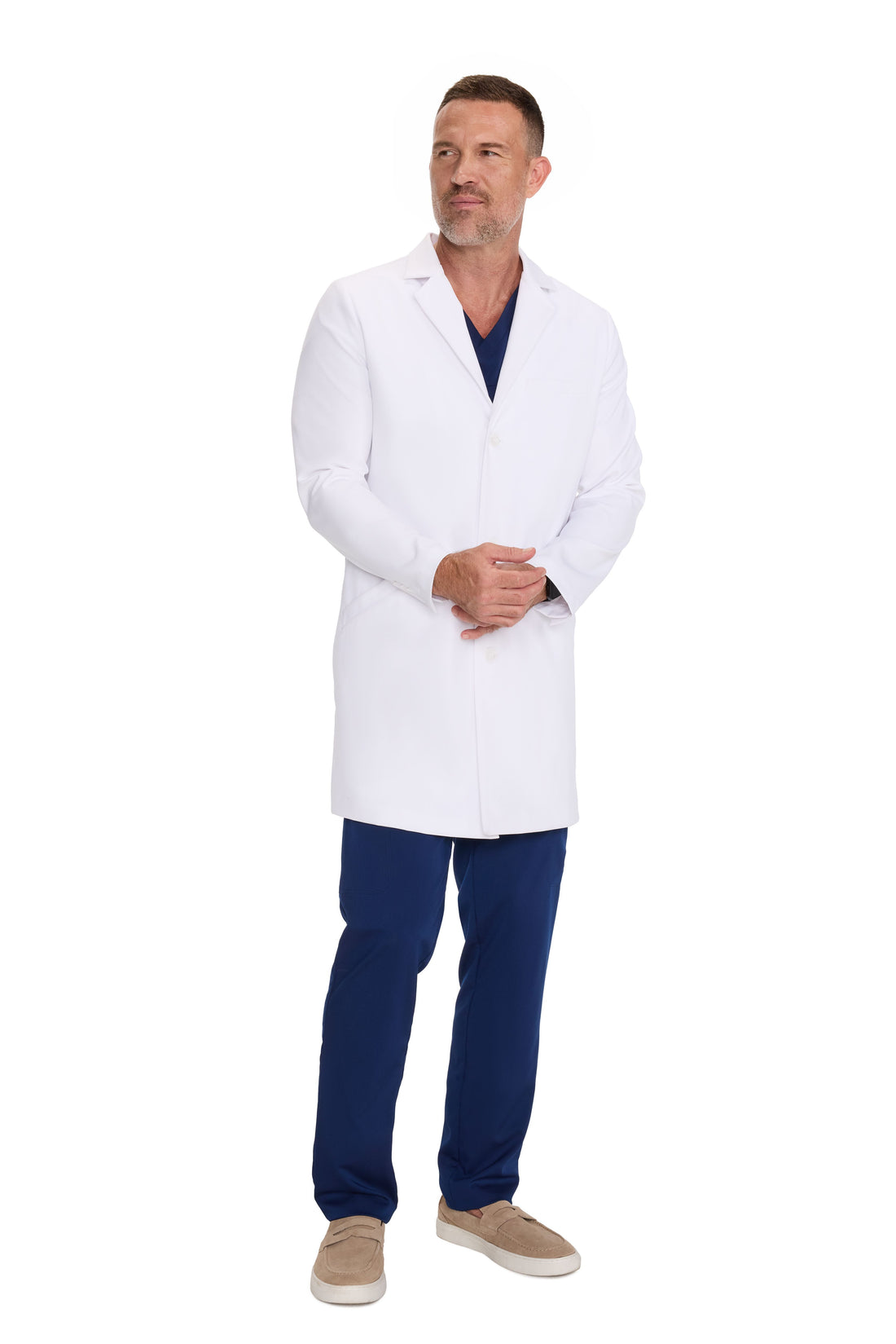 لاب كوت مقاوم للماء للرجال بطول 36 بوصة من HH White Coat HH404