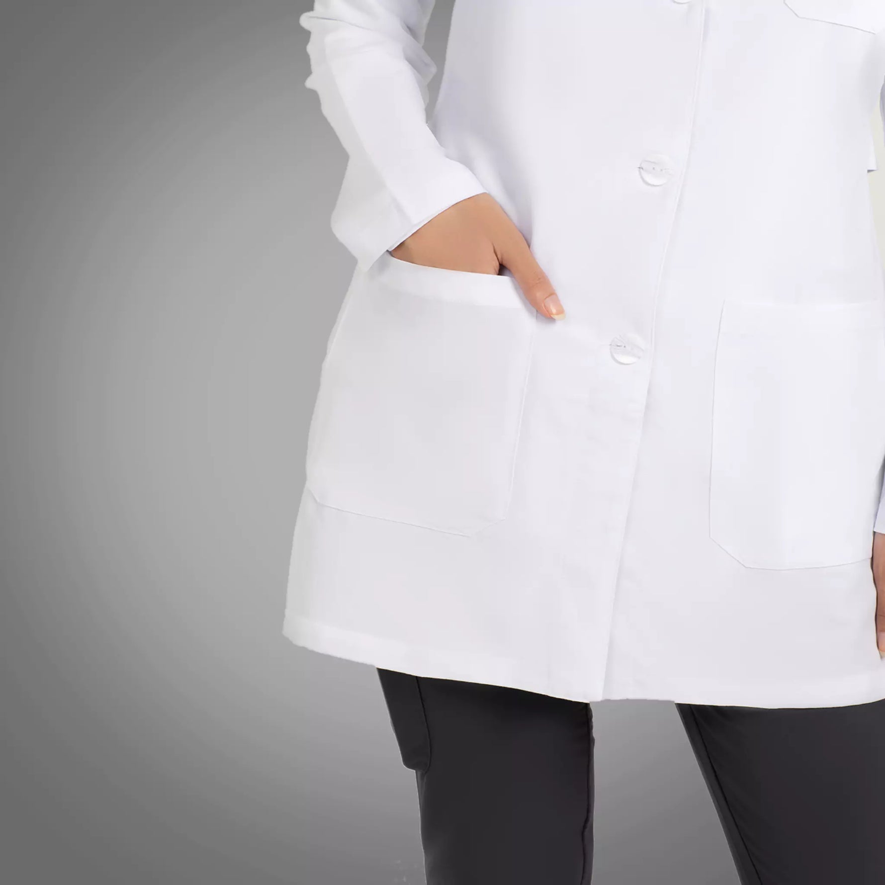 Greys Anatomy Signature 32" Womens Lab coat 2405 - scrubn