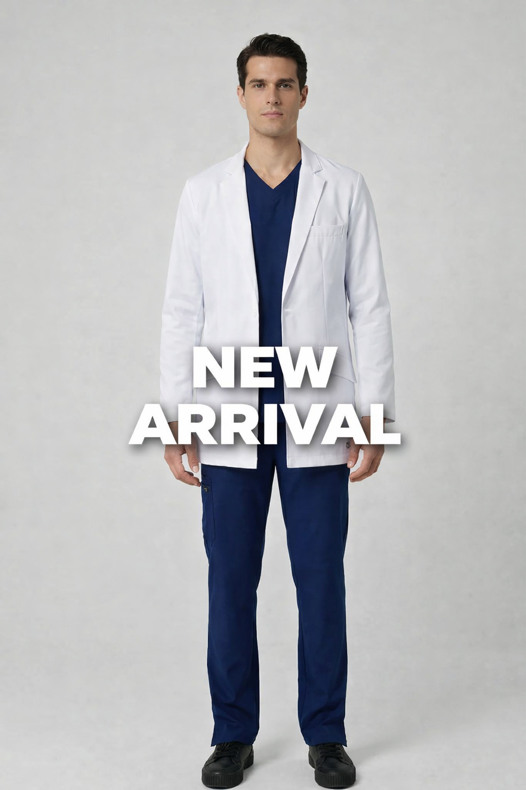 MIA LUXE Men's 30" Labcoat MIA86