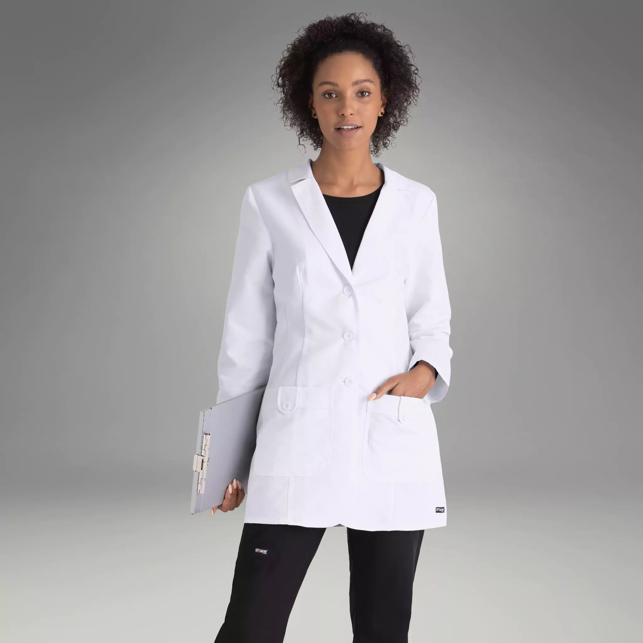 Greys Anatomy 32" Womens Lab coat 7446 - scrubn