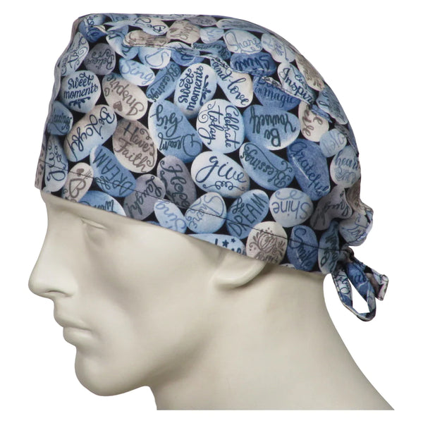 Scrub Caps Word Stones