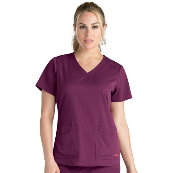 Grey's Anatomy+SS Emma Women's VTop GRST011 scrubn
